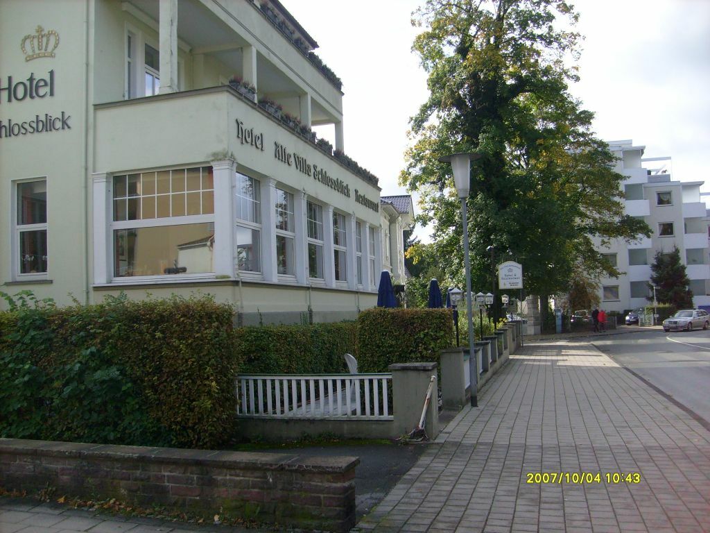 באד פירמונט Alte Villa Schlossblick מראה חיצוני תמונה